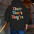 There Their They'Re English Class Grammar Joke Teacher Men Zip Up Hoodie Back Print, English Teacher Hoodies, funny gift There Their They'Re English Class Grammar Joke Teacher Men Zip Up Hoodie Back Print, English Teacher Hoodies, funny gift