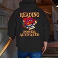 Reading Super Power Activated Superhero Teacher Or Student Men Women Girls Kids Men Zip Up Hoodie Back Print, Super Teacher Hoodies, funny gift Reading Super Power Activated Superhero Teacher Or Student Men Women Girls Kids Men Zip Up Hoodie Back Print, Super Teacher Hoodies, funny gift