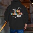 Retro Boho Math Science Professor In My STEM Teacher Era Men Zip Up Hoodie Back Print, Science Teacher Hoodies, funny gift