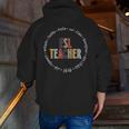 Retro ESL Teacher Teach Multilingual Learners Team Men Zip Up Hoodie Back Print, Esl Teacher Hoodies, funny gift Retro ESL Teacher Teach Multilingual Learners Team Men Zip Up Hoodie Back Print, Esl Teacher Hoodies, funny gift
