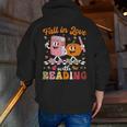Retro Fall In Love With Learning Pumpkin Autumn Teacher Men Zip Up Hoodie Back Print, funny gift Retro Fall In Love With Learning Pumpkin Autumn Teacher Men Zip Up Hoodie Back Print, funny gift