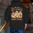 Retro Are You Fall O Ween Directions Ghost Teacher Spooky Men Zip Up Hoodie Back Print, funny gift Retro Are You Fall O Ween Directions Ghost Teacher Spooky Men Zip Up Hoodie Back Print, funny gift