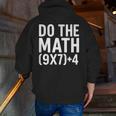 Retro Do The Math Teacher For Men Women Kid Boy Girl Men Zip Up Hoodie Back Print, funny gift Retro Do The Math Teacher For Men Women Kid Boy Girl Men Zip Up Hoodie Back Print, funny gift