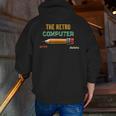 Retro Old-School Computer Pencil Tech Teacher Men Zip Up Hoodie Back Print, Retro Computer Hoodies, funny gift Retro Old-School Computer Pencil Tech Teacher Men Zip Up Hoodie Back Print, Retro Computer Hoodies, funny gift