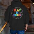 Retro Play Is Learning Teacher Back To School Men Zip Up Hoodie Back Print, funny gift Retro Play Is Learning Teacher Back To School Men Zip Up Hoodie Back Print, funny gift
