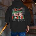 Retro Sleighing Math Problems Santa Math Teacher Christmas Men Zip Up Hoodie Back Print, funny gift Retro Sleighing Math Problems Santa Math Teacher Christmas Men Zip Up Hoodie Back Print, funny gift