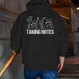 Retro Vintage Musical Taking Notes Teachers Music Love Men Zip Up Hoodie Back Print, funny gift Retro Vintage Musical Taking Notes Teachers Music Love Men Zip Up Hoodie Back Print, funny gift