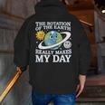Rotation Of Earth Science Teacher Earth Day Men Women Men Zip Up Hoodie Back Print, Science Teacher Hoodies, funny gift Rotation Of Earth Science Teacher Earth Day Men Women Men Zip Up Hoodie Back Print, Science Teacher Hoodies, funny gift