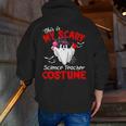 This Is My Scary Science Teacher Costume Ghost Halloween Men Zip Up Hoodie Back Print, Science Teacher Hoodies, funny gift This Is My Scary Science Teacher Costume Ghost Halloween Men Zip Up Hoodie Back Print, Science Teacher Hoodies, funny gift