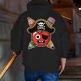 School International Talk Like A Pirate Day Pirate Teacher Men Zip Up Hoodie Back Print, funny gift School International Talk Like A Pirate Day Pirate Teacher Men Zip Up Hoodie Back Print, funny gift