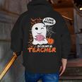 Science Teacher Cute Ghost Halloween Teacher Men Women Men Zip Up Hoodie Back Print, Science Teacher Hoodies, funny gift Science Teacher Cute Ghost Halloween Teacher Men Women Men Zip Up Hoodie Back Print, Science Teacher Hoodies, funny gift