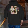 In My Science Teacher Era Retro Back To School STEM Teacher For Men Women Men Zip Up Hoodie Back Print, Science Teacher Hoodies, funny gift