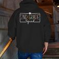 Second Grade Squad Teachers Kids 2nd Grade Back To School Men Zip Up Hoodie Back Print, funny gift Second Grade Squad Teachers Kids 2nd Grade Back To School Men Zip Up Hoodie Back Print, funny gift
