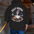Silly Goose Spooky Teacher Club Halloween Witch Ghost Men Zip Up Hoodie Back Print, funny gift Silly Goose Spooky Teacher Club Halloween Witch Ghost Men Zip Up Hoodie Back Print, funny gift