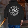 Snow Day Supporter Teacher Student Winter Snowflake Men Zip Up Hoodie Back Print, funny gift Snow Day Supporter Teacher Student Winter Snowflake Men Zip Up Hoodie Back Print, funny gift