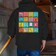 Spanish Teacher Back To School Maestra Dual Language Crew Men Zip Up Hoodie Back Print, funny gift Spanish Teacher Back To School Maestra Dual Language Crew Men Zip Up Hoodie Back Print, funny gift