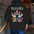 Spanish Teacher Bilingual Teacher Maestra Maestras Men Zip Up Hoodie Back Print, funny gift Spanish Teacher Bilingual Teacher Maestra Maestras Men Zip Up Hoodie Back Print, funny gift
