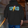 Special Education SPED Rocks Teacher Back To School Rock Men Zip Up Hoodie Back Print, funny gift