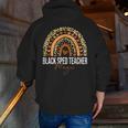 SPED Teacher Teacher Educator Magic Africa Proud Men Zip Up Hoodie Back Print, funny gift SPED Teacher Teacher Educator Magic Africa Proud Men Zip Up Hoodie Back Print, funny gift