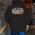 Speducator Special Education Teacher Teaching SPED Men Zip Up Hoodie Back Print, funny gift