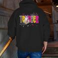 Spooky Halloween Teacher Para Counselor SPED Preppy Boo Kids Men Zip Up Hoodie Back Print, funny gift Spooky Halloween Teacher Para Counselor SPED Preppy Boo Kids Men Zip Up Hoodie Back Print, funny gift