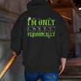 Only Spooky Periodically Halloween Chemistry Teacher Men Women Men Zip Up Hoodie Back Print, funny gift Only Spooky Periodically Halloween Chemistry Teacher Men Women Men Zip Up Hoodie Back Print, funny gift