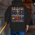Spooky Syllables Teacher Halloween Educational Kids Men Zip Up Hoodie Back Print, funny gift Spooky Syllables Teacher Halloween Educational Kids Men Zip Up Hoodie Back Print, funny gift