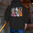 Spooky Teacher Club Halloween Men Zip Up Hoodie Back Print, funny gift Spooky Teacher Club Halloween Men Zip Up Hoodie Back Print, funny gift
