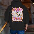 Spooky Teacher Ghost Pencil Teacher Halloween Teacher Men Zip Up Hoodie Back Print, funny gift Spooky Teacher Ghost Pencil Teacher Halloween Teacher Men Zip Up Hoodie Back Print, funny gift