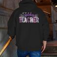 Spooky Teacher Halloween Costume Women Spooky Teacher Men Zip Up Hoodie Back Print, funny gift Spooky Teacher Halloween Costume Women Spooky Teacher Men Zip Up Hoodie Back Print, funny gift