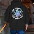 Spread Kindness Like Snowflakes Christmas Teacher Unity Day Men Zip Up Hoodie Back Print, funny gift