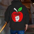 I Stand With Teachers Tshirt Men Zip Up Hoodie Back Print, funny gift I Stand With Teachers Tshirt Men Zip Up Hoodie Back Print, funny gift