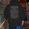 Standard Model Lagrangian Higgs Boson Physics Teacher Men Zip Up Hoodie Back Print, funny gift