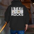 STEM Rocks Science Technology Engineering Math STEM Teacher Men Zip Up Hoodie Back Print, Science Teacher Hoodies, funny gift STEM Rocks Science Technology Engineering Math STEM Teacher Men Zip Up Hoodie Back Print, Science Teacher Hoodies, funny gift