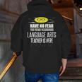 Super Language Arts Teacher Have No Fear T-Shirt Men Zip Up Hoodie Back Print, Super Teacher Hoodies, funny gift Super Language Arts Teacher Have No Fear T-Shirt Men Zip Up Hoodie Back Print, Super Teacher Hoodies, funny gift