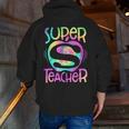 Super Teacher Back To School Apple Tie Dye First Day Men Zip Up Hoodie Back Print, Super Teacher Hoodies, funny gift Super Teacher Back To School Apple Tie Dye First Day Men Zip Up Hoodie Back Print, Super Teacher Hoodies, funny gift