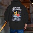 Superhero Sidekick Teaching Teach School Teacher Assistant Men Zip Up Hoodie Back Print, funny gift Superhero Sidekick Teaching Teach School Teacher Assistant Men Zip Up Hoodie Back Print, funny gift