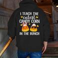 I Teach The Cutest Candy Corn In The Bunch Teacher Halloween Men Zip Up Hoodie Back Print, funny gift I Teach The Cutest Candy Corn In The Bunch Teacher Halloween Men Zip Up Hoodie Back Print, funny gift