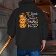 I Teach The Cutest Pumpkins Halloween Shirt For Teachers Men Zip Up Hoodie Back Print, funny gift