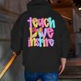 Teach Love Inspire Preppy Back To School Teacher Women Men Zip Up Hoodie Back Print, funny gift Teach Love Inspire Preppy Back To School Teacher Women Men Zip Up Hoodie Back Print, funny gift