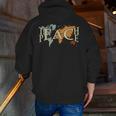 Teach Peace Teacher Teacher Men Zip Up Hoodie Back Print, funny gift