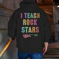 I TEACH ROCKSTARS Band Vibes Teacher Rocks My Music Teaching Men Zip Up Hoodie Back Print, funny gift I TEACH ROCKSTARS Band Vibes Teacher Rocks My Music Teaching Men Zip Up Hoodie Back Print, funny gift
