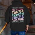 Teacher Dear Students Behind Me 1st Day Of School On Back Men Zip Up Hoodie Back Print, funny gift Teacher Dear Students Behind Me 1st Day Of School On Back Men Zip Up Hoodie Back Print, funny gift