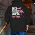 This Teacher Loves Her Flock Teaching Flamingo Girl Men Zip Up Hoodie Back Print, funny gift This Teacher Loves Her Flock Teaching Flamingo Girl Men Zip Up Hoodie Back Print, funny gift