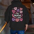 Teacher Positive Affirmations Candy Heart Valentine's Day Men Zip Up Hoodie Back Print, funny gift Teacher Positive Affirmations Candy Heart Valentine's Day Men Zip Up Hoodie Back Print, funny gift