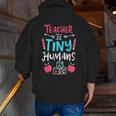Teacher Preschool Pre K Kindergarten Men Zip Up Hoodie Back Print, funny gift Teacher Preschool Pre K Kindergarten Men Zip Up Hoodie Back Print, funny gift