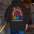 Teacher You Are a Rainbow Of Possibilities Funny Men Zip Up Hoodie Back Print, funny gift Teacher You Are a Rainbow Of Possibilities Funny Men Zip Up Hoodie Back Print, funny gift