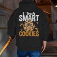 Teacher I Teach Smart Cookies Nerd Men Zip Up Hoodie Back Print, funny gift Teacher I Teach Smart Cookies Nerd Men Zip Up Hoodie Back Print, funny gift
