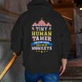Teacher Tiny Human Tamer This My Circus These Are My Monkeys Men Zip Up Hoodie Back Print, funny gift Teacher Tiny Human Tamer This My Circus These Are My Monkeys Men Zip Up Hoodie Back Print, funny gift