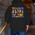 Teacher Of Tiny Superheroes Teach 100th Day Of School Men Zip Up Hoodie Back Print, funny gift Teacher Of Tiny Superheroes Teach 100th Day Of School Men Zip Up Hoodie Back Print, funny gift